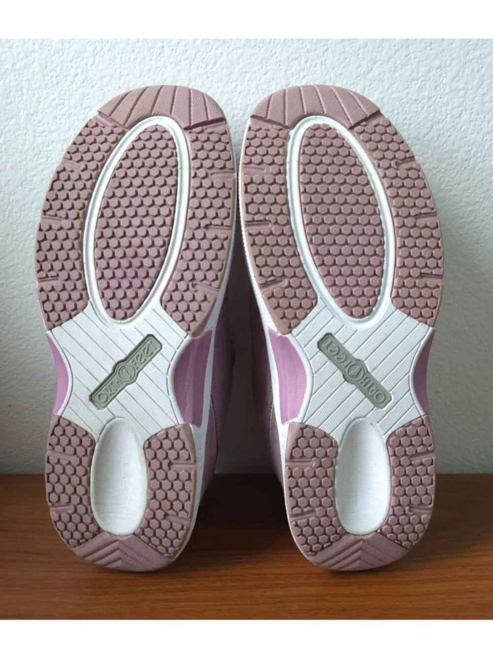 Orthofeet FRANCIS Pink No-Tie Athletic Mesh Orthopedic Sneakers Women's Sz 10EE - Picture 6 of 8